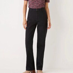 Frank and Oak Black Jane Straight Jeans Size 4